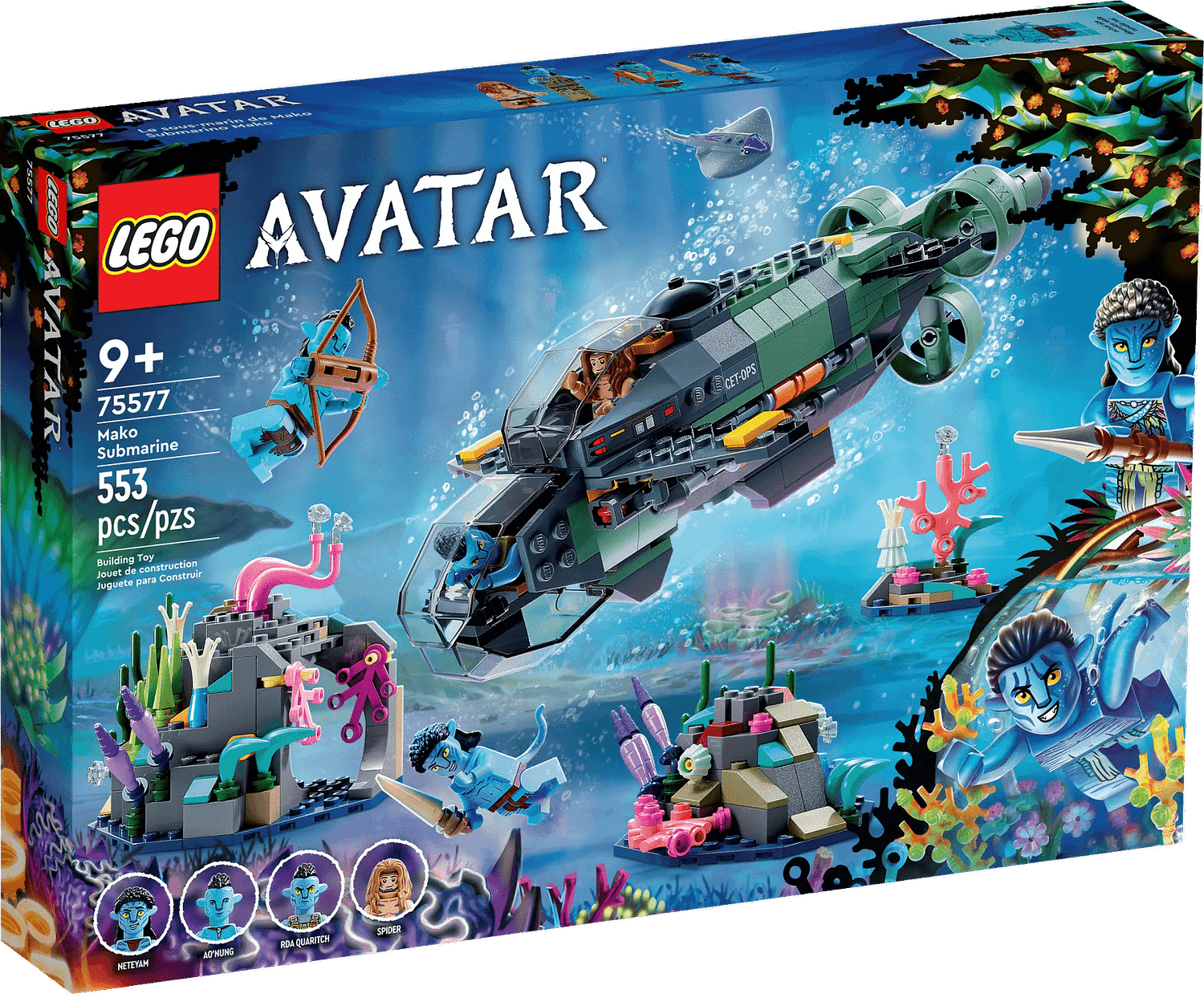 LEGO 75577 Mako Submarine - Avatar