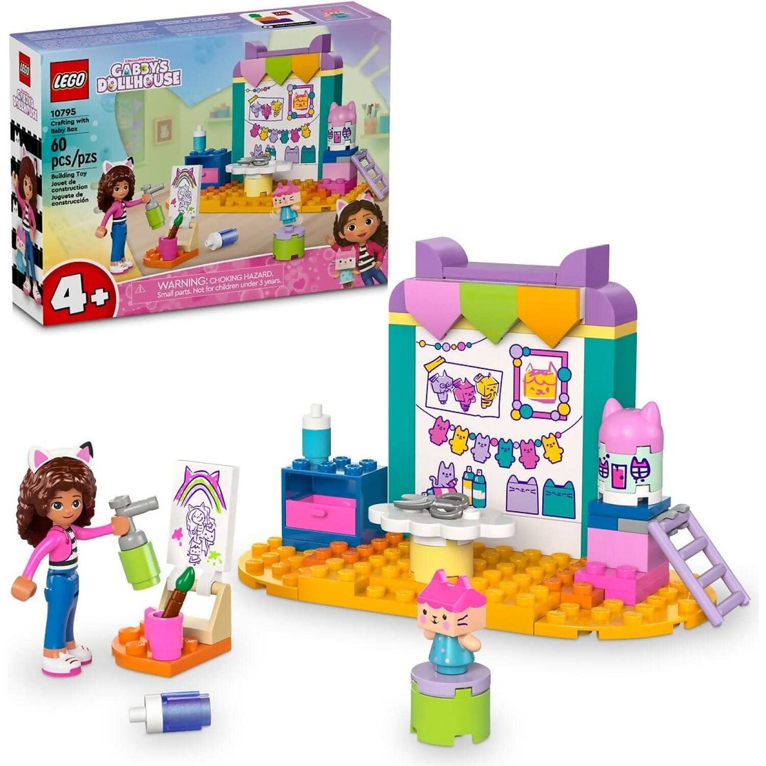 LEGO 10795 Crafting with Baby Box - Gabby’s Dollhouse 4+