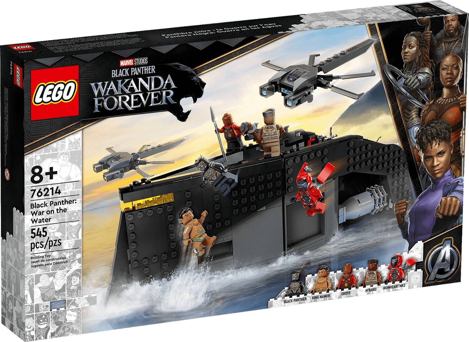 LEGO 76214 Black Panther: War on the Water - Marvel Super Heroes