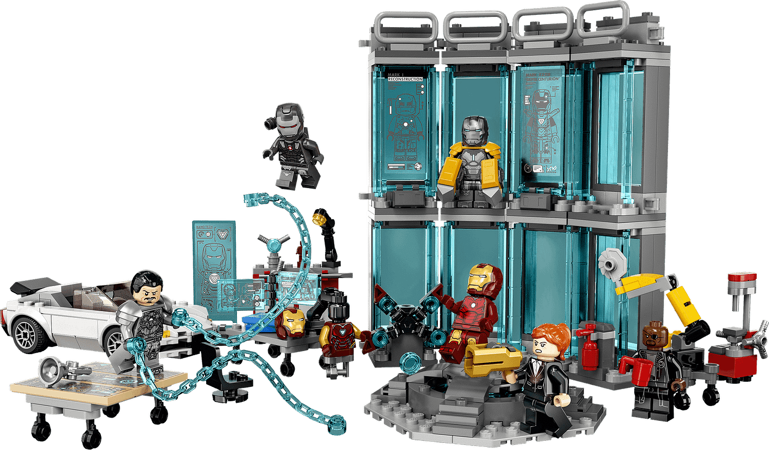 LEGO 76216 Iron Man Armoury - Marvel Super Heroes - Image 4
