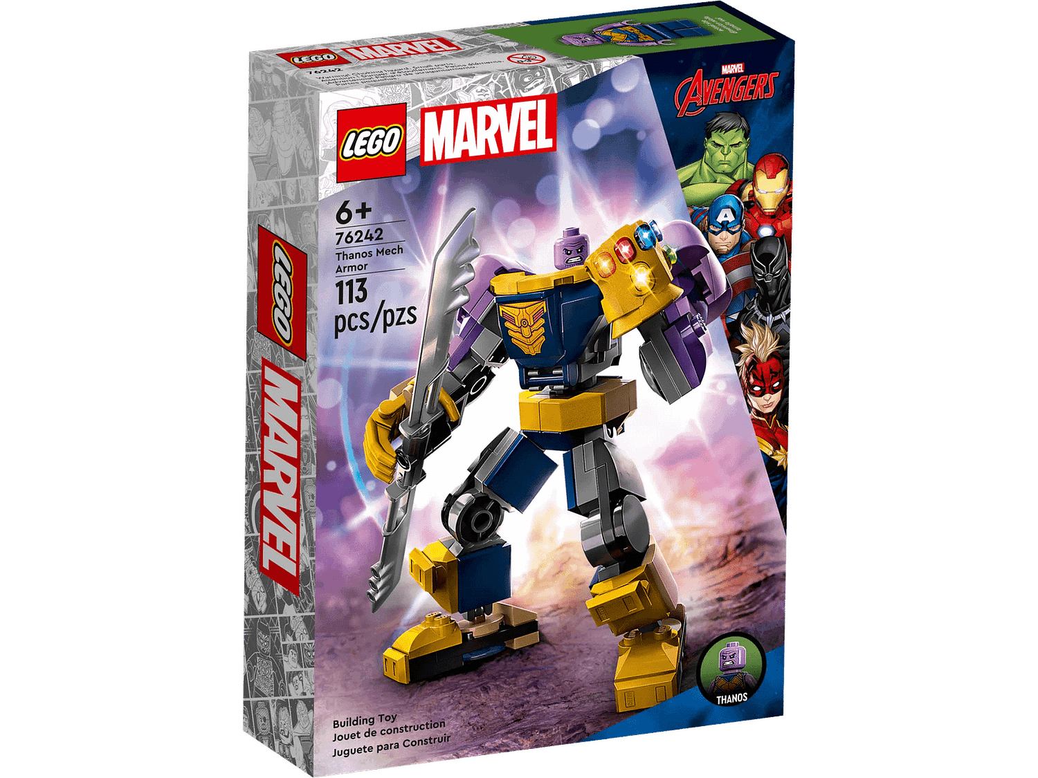 LEGO 76242 Thanos Mech Armor - Marvel Super Heroes