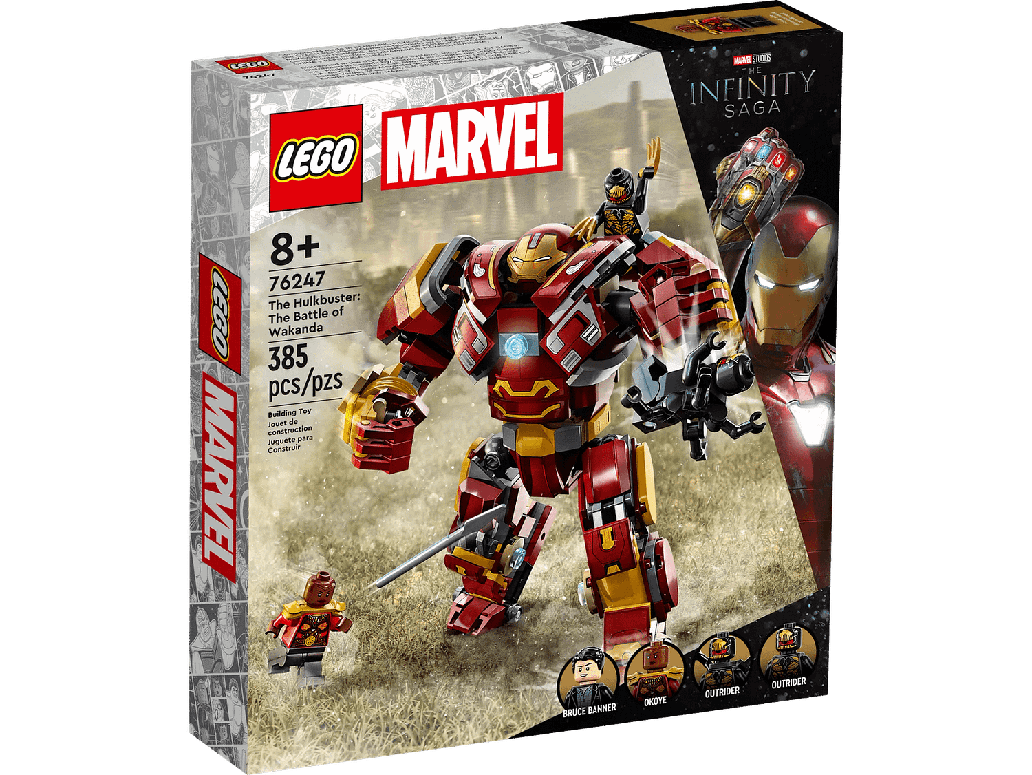 LEGO 76247 The Hulkbuster Battle Of Wakanda - Marvel Super Heroes