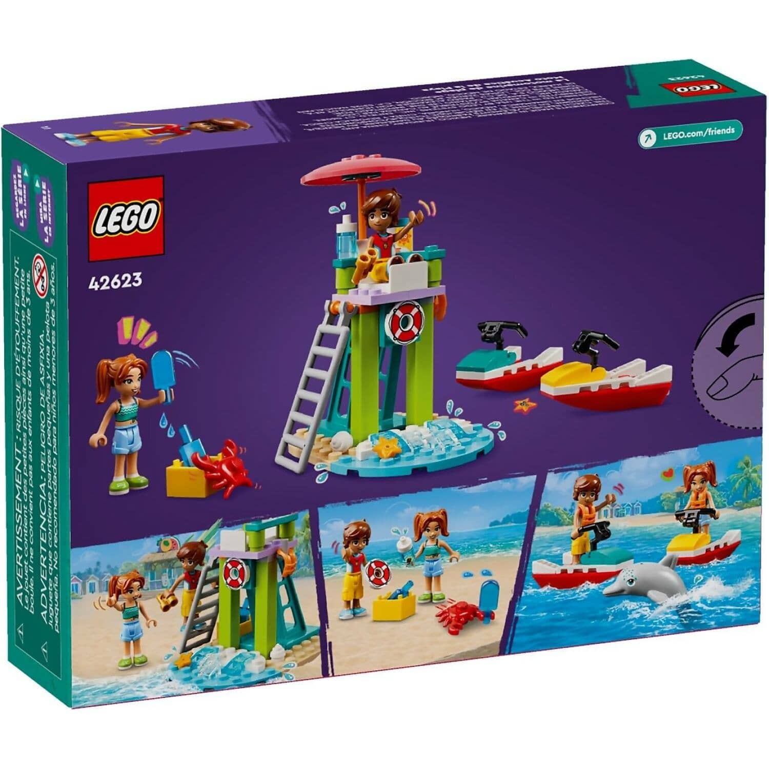 LEGO 42623 Beach Water Scooter - Friends - Image 3