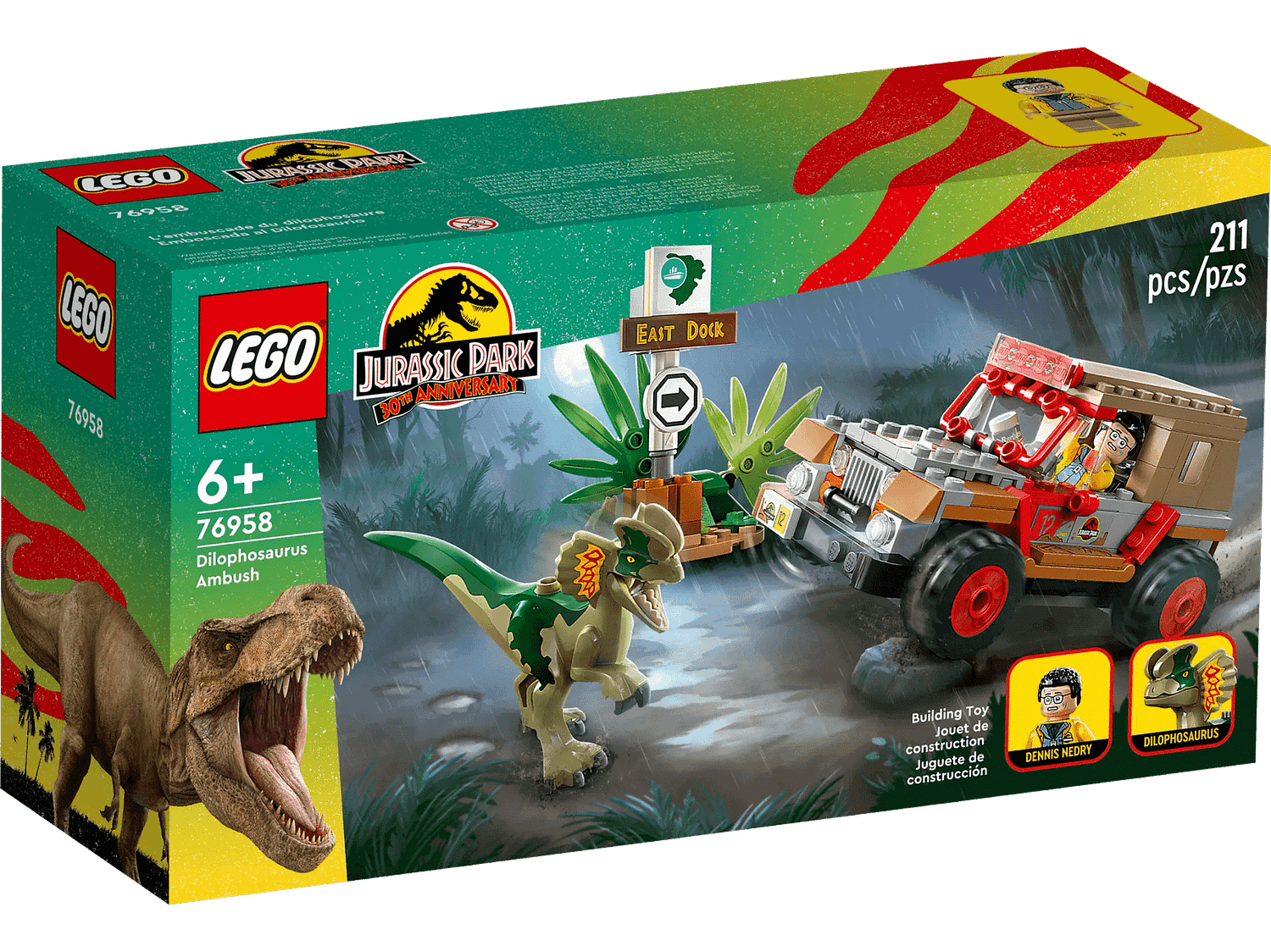 LEGO 76958 Dilophosaurus Ambush - Jurassic World