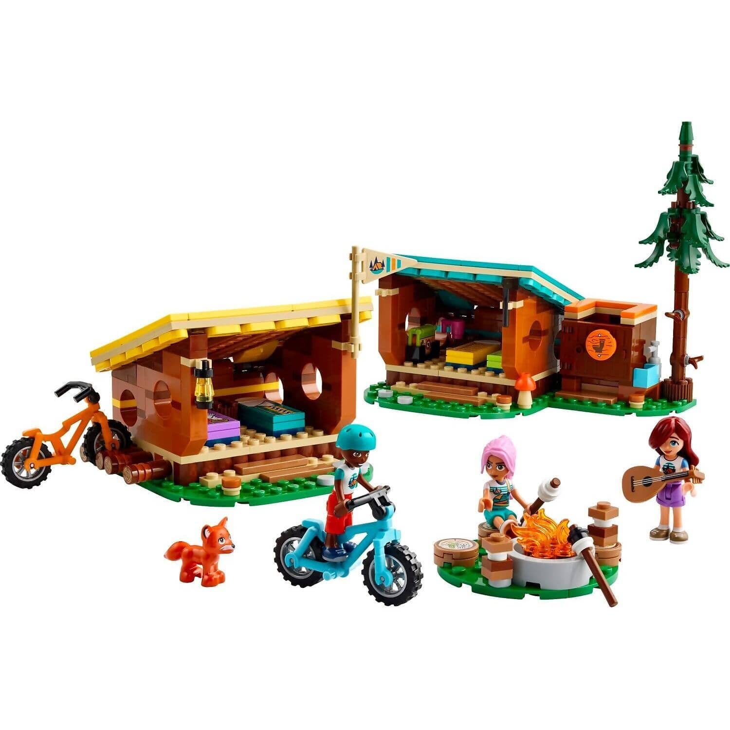 LEGO 42624 Adventure Camp Cozy Cabins - Friends - Image 2