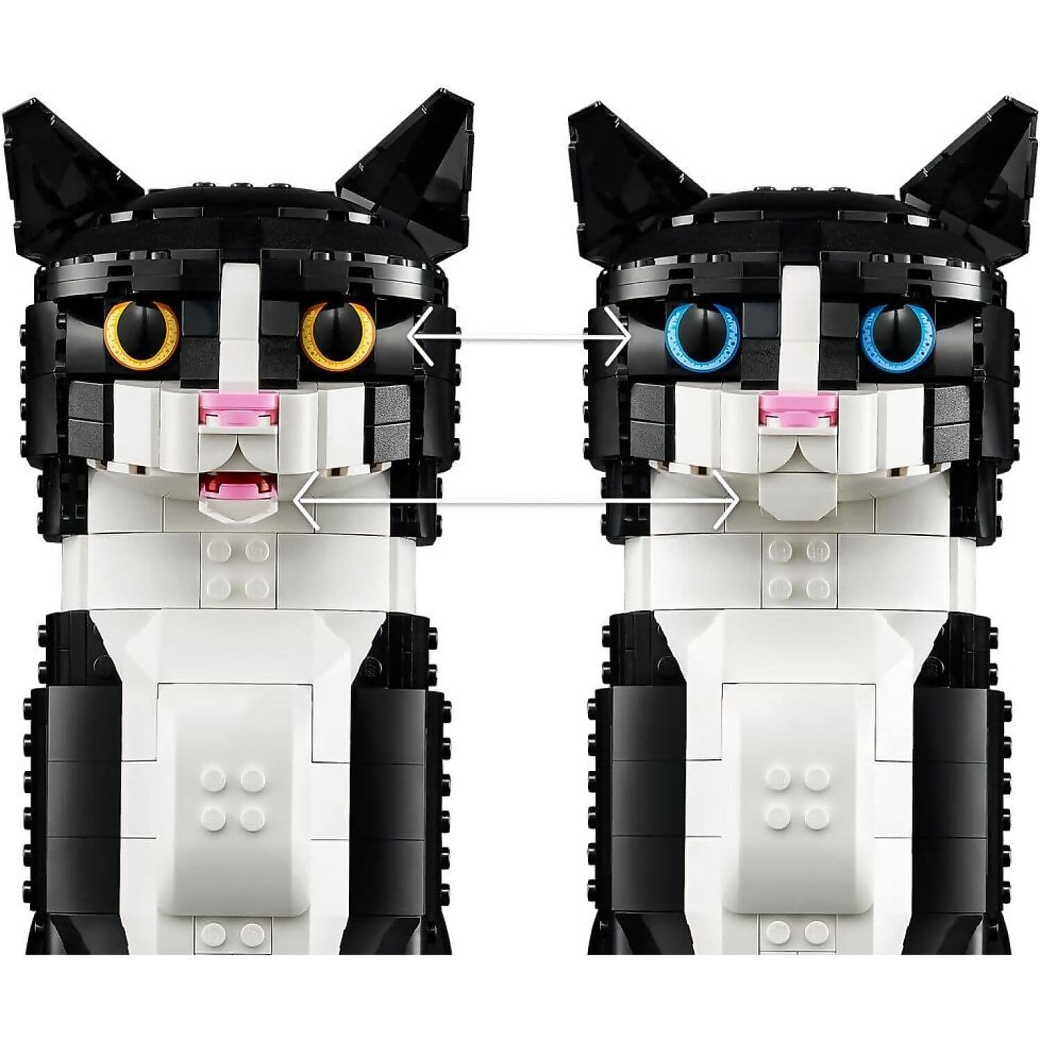 LEGO 21349 Tuxedo Cat - Ideas - Image 3
