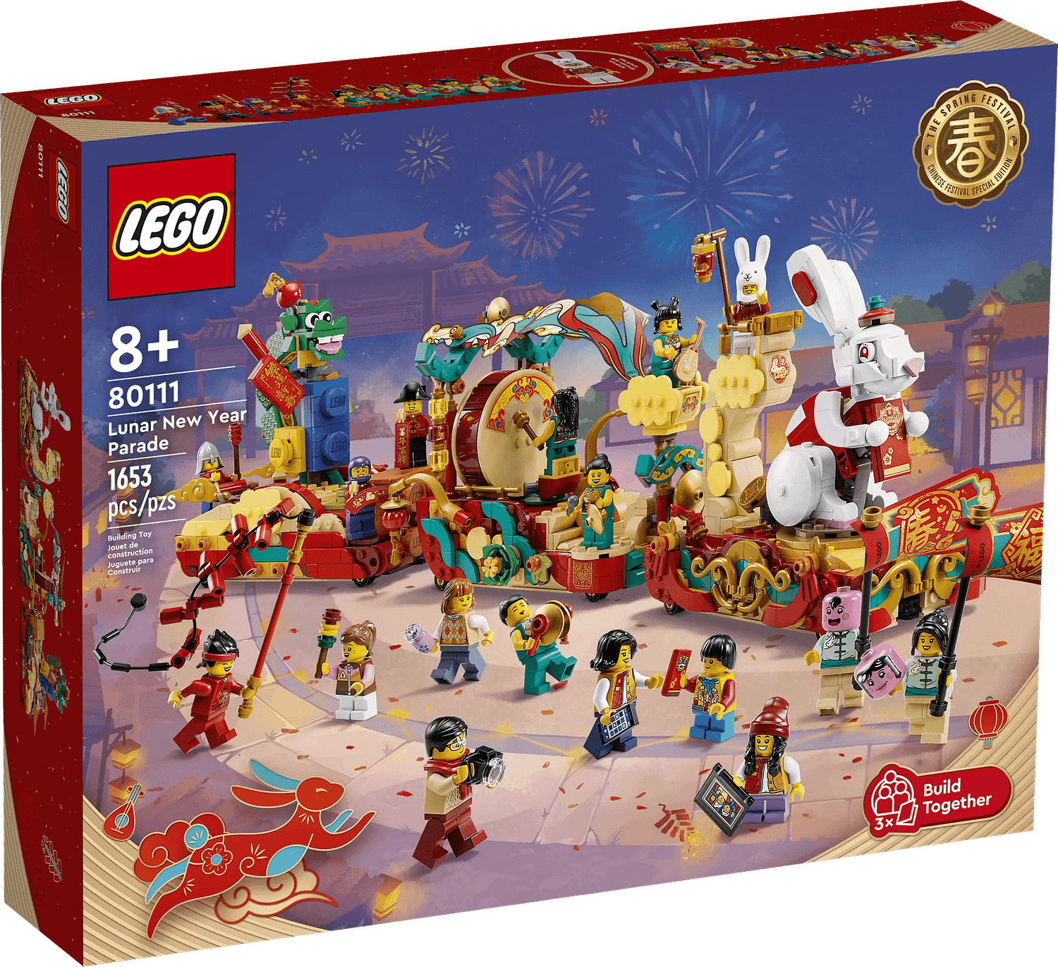LEGO 80111 Lunar New Year Parade - Chinese Festivals