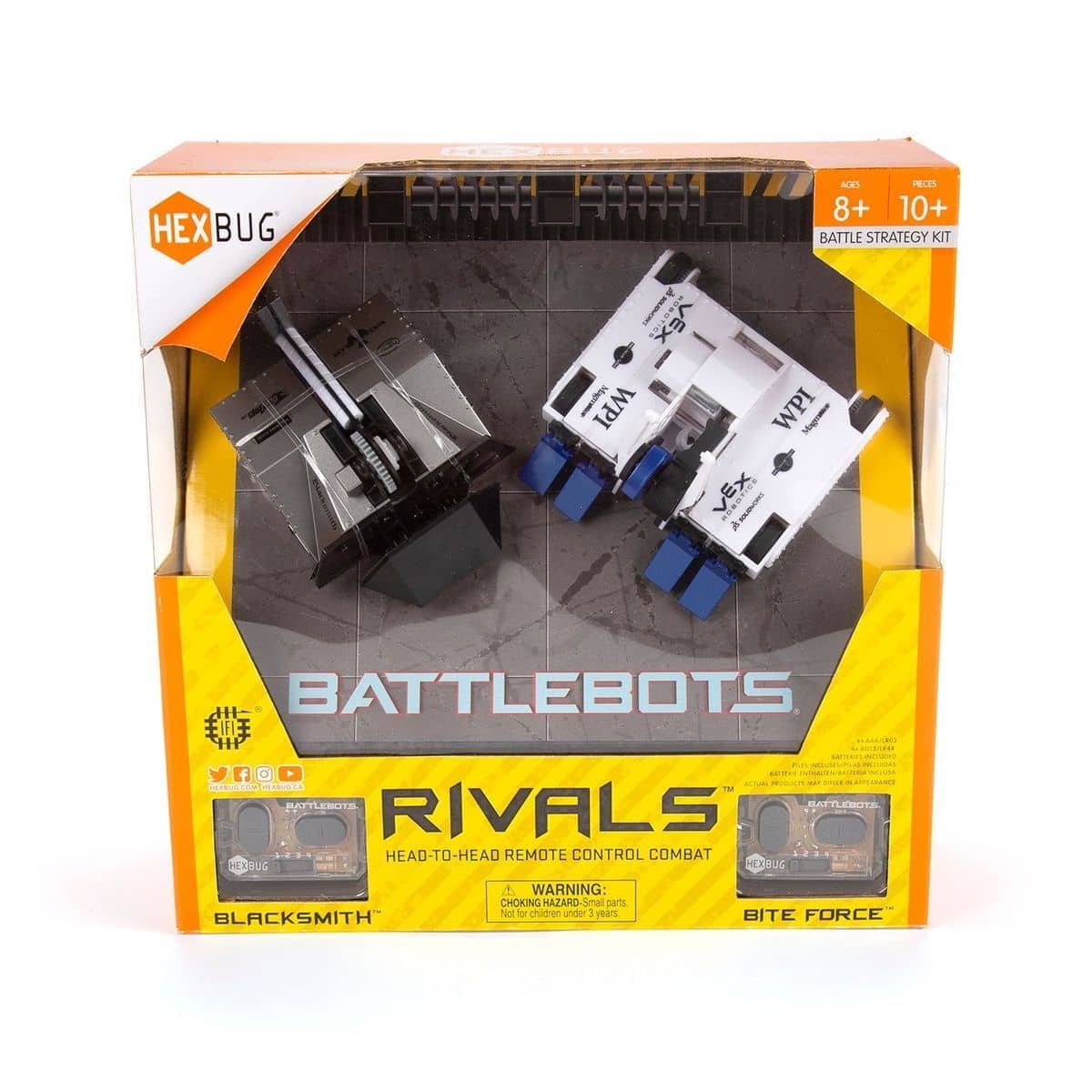 Hexbug Battle Bots Rivals Blacksmith Vs Biteforce