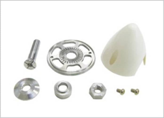 TY1 ELECTRIC SPINNER 51MM 3MM COLLET WHITE