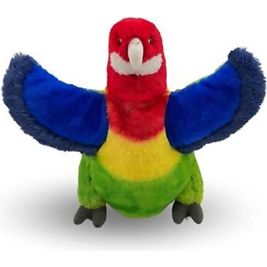 Eco Buddies - ECO Rosella Puppet 25cm Plush - Image 4