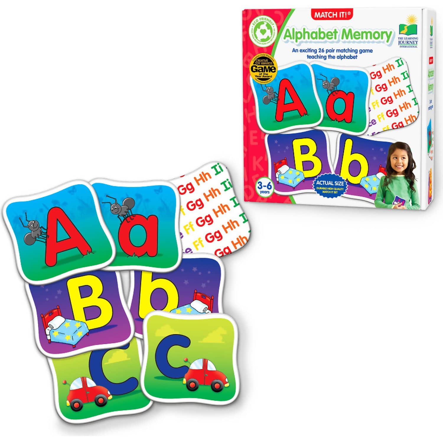 U Games - Match It! Memory Alphabet - The Learning Journey