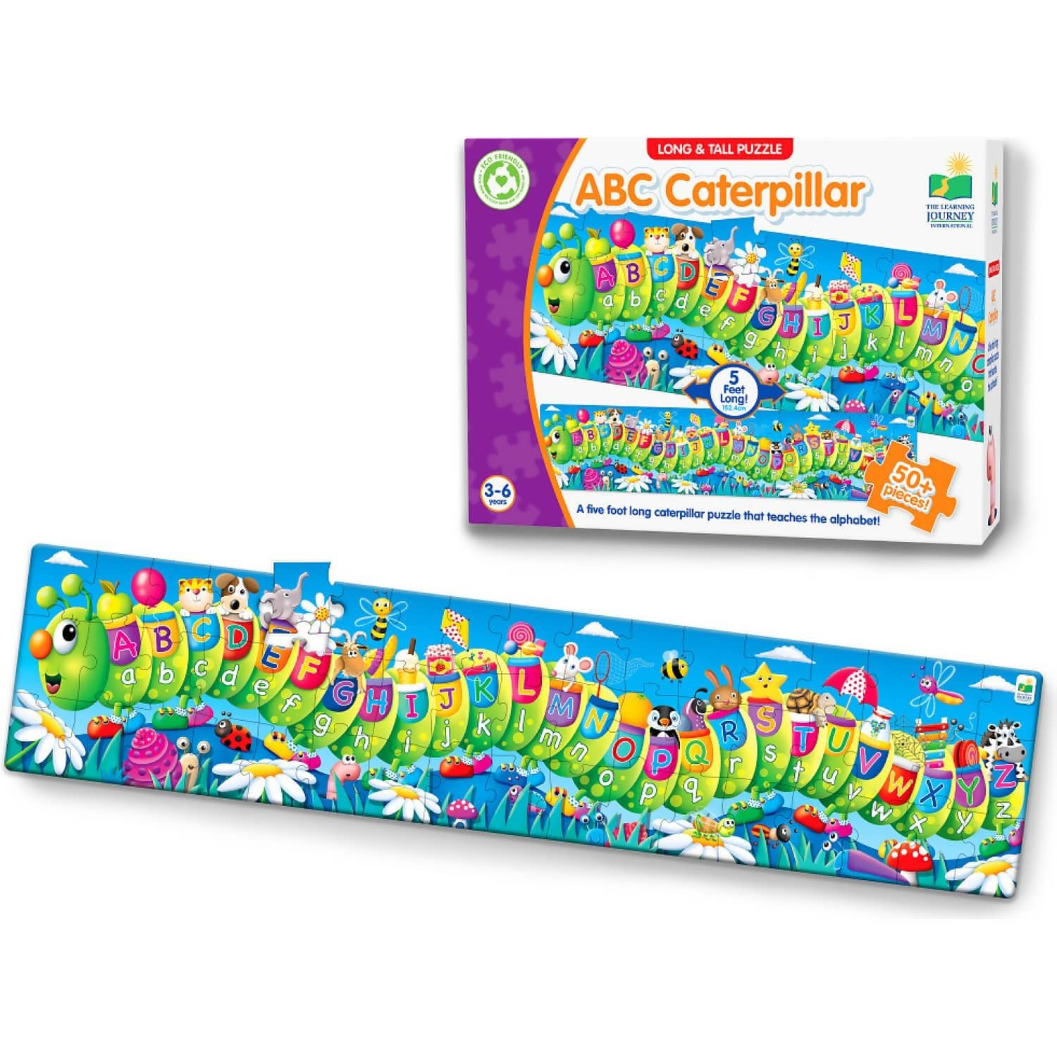 U Games - Long & Tall Puzzles Abc Caterpillar - The Long Journey