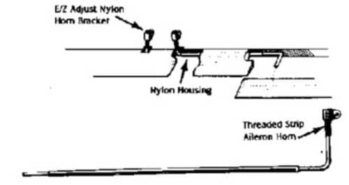 DUBRO E/Z ADJ STRIP HORN 3/32  556