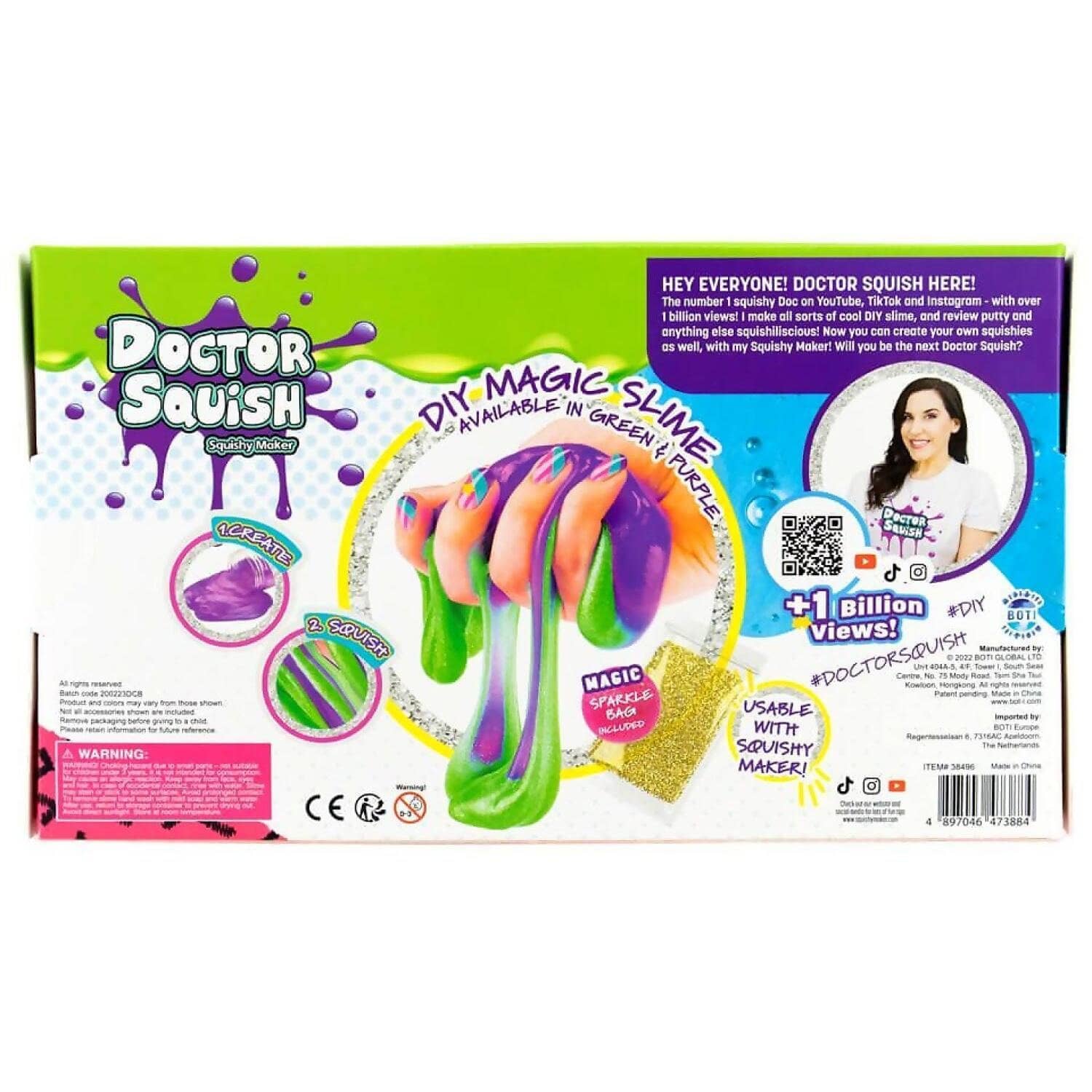 Doctor Squish Diy Magic Slime Set - Image 3