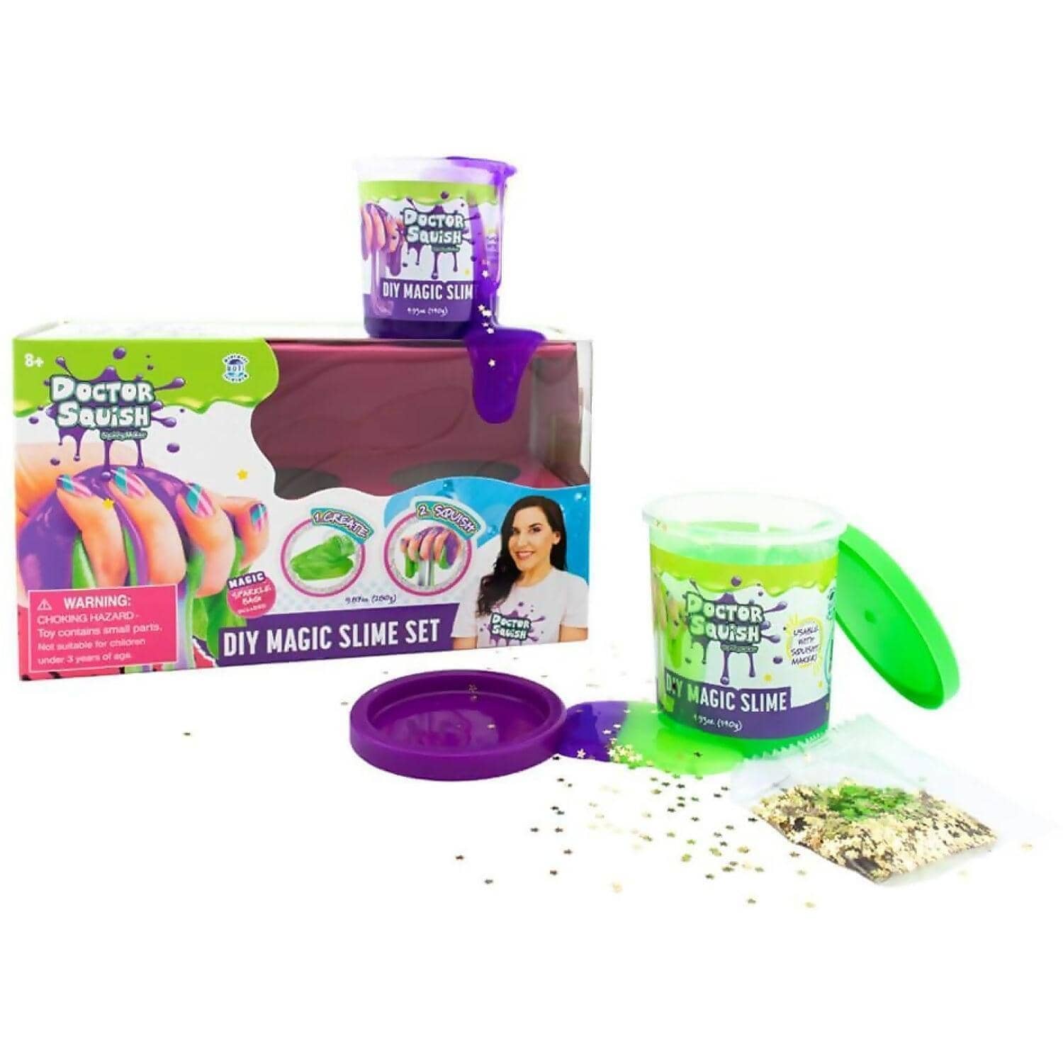 Doctor Squish Diy Magic Slime Set - Image 6