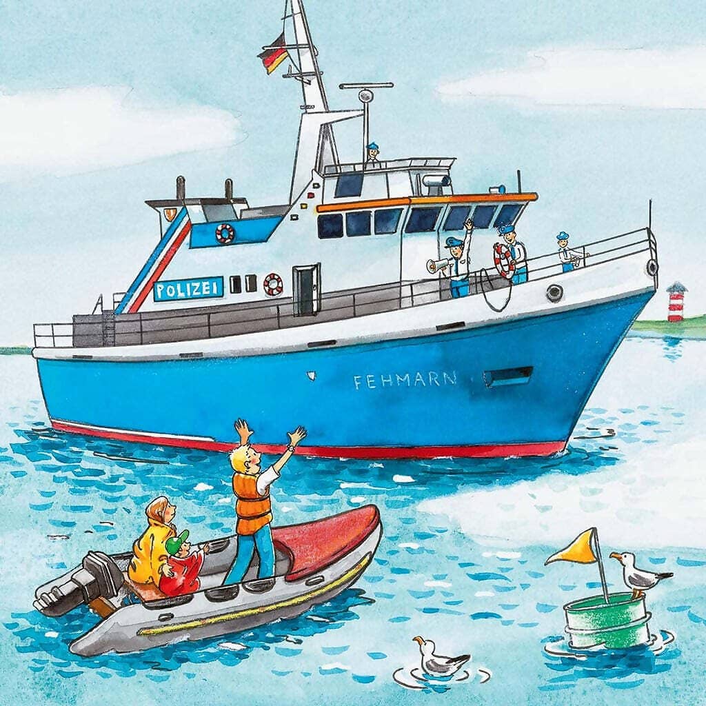 Ravensburger - Police In Action Jigsaw Puzzle 3x49 Pieces - Image 2