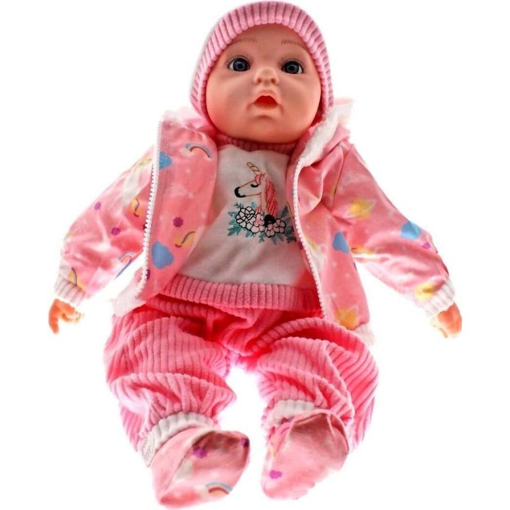 Cotton Candy - Baby Doll Lucy - Pink Unicorn Top