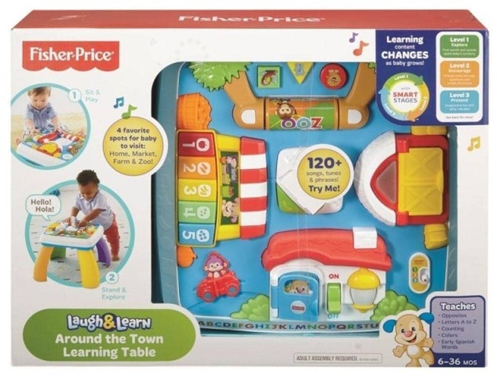 Fisher-Price -  Laugh And Learn Around The Town Learning Table