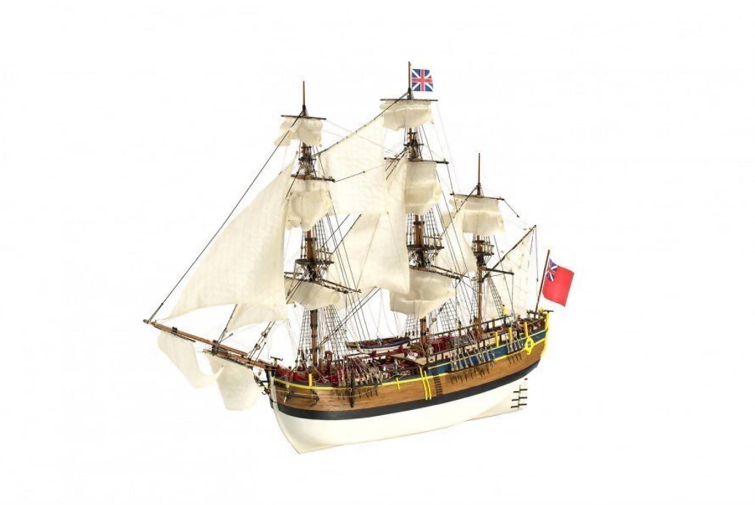 Artesania 1:65 Hms Endeavour 2021 Wooden Ship Model [22520]