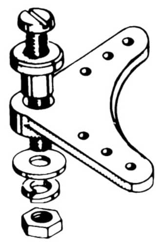 DUBRO BELCRANK SET 90DEG 167