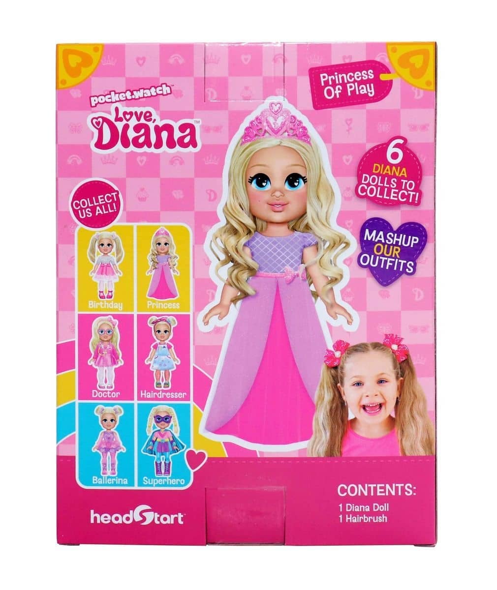 Love Diana 13 Inch Doll Mashup Princess - Image 2