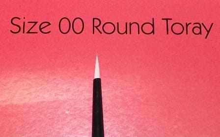 DELTA PAINT BRUSH ROUND 00