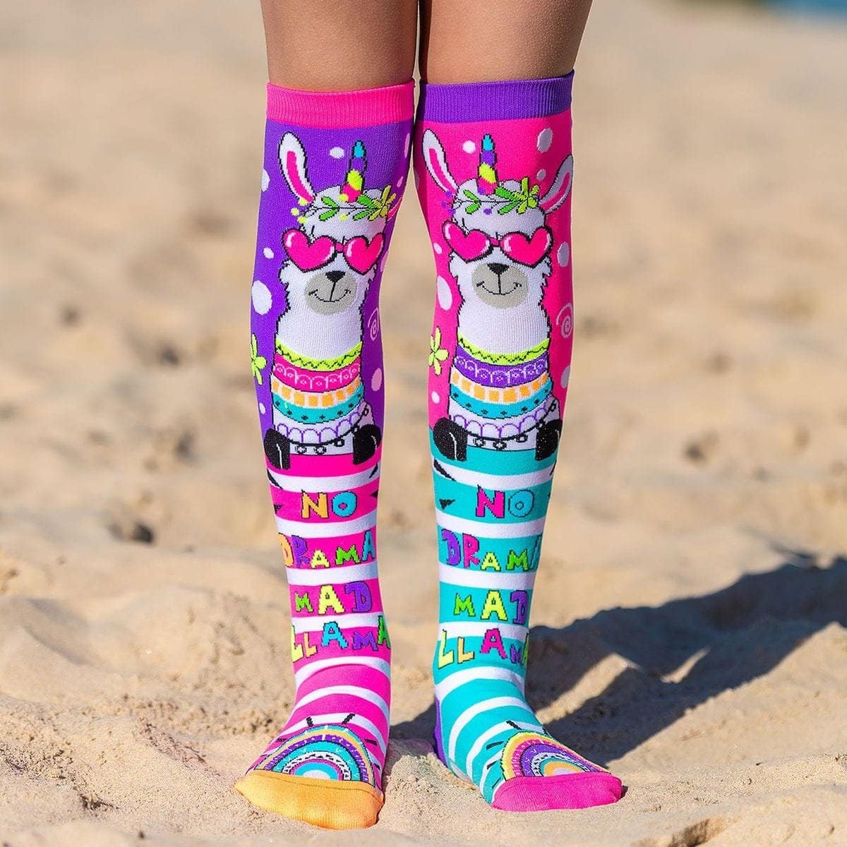 MADMIA -  Llama Drama Socks Kids & Adults Age 6y+