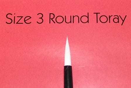 DELTA PAINT BRUSH ROUND 3