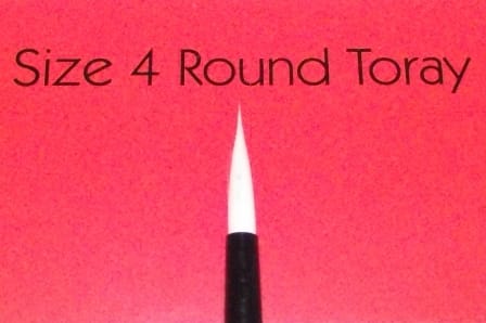 DELTA PAINT BRUSH ROUND 4