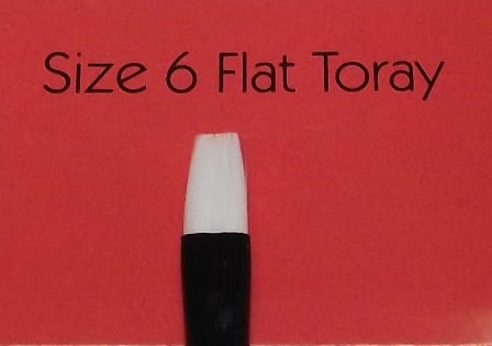 DELTA PAINT BRUSH FLAT 6