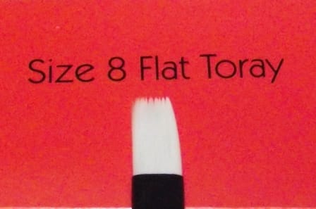 DELTA PAINT BRUSH FLAT 8