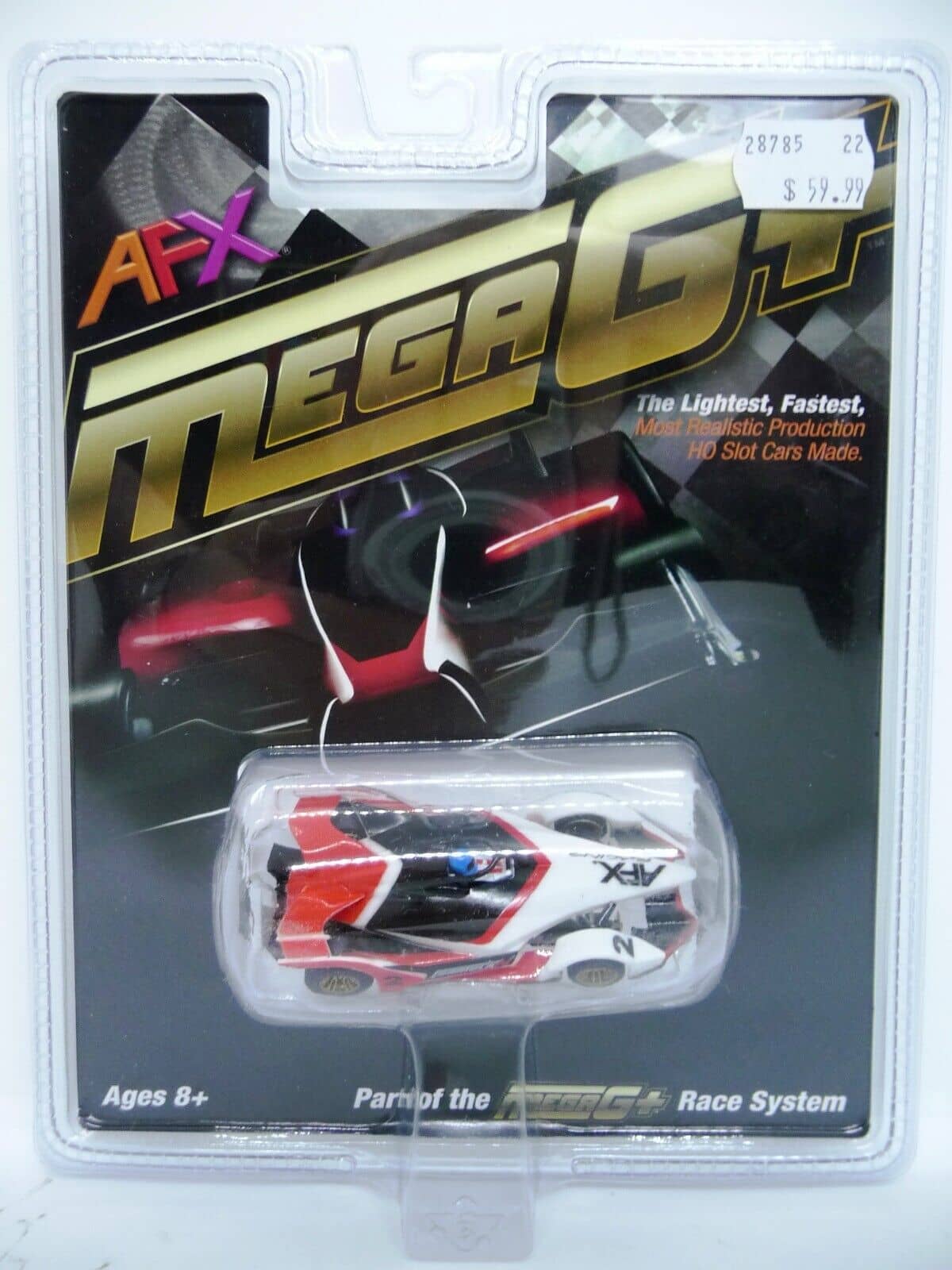 AFX Collector Series Clear 1:64 PN 22015 Formula N White Black Red