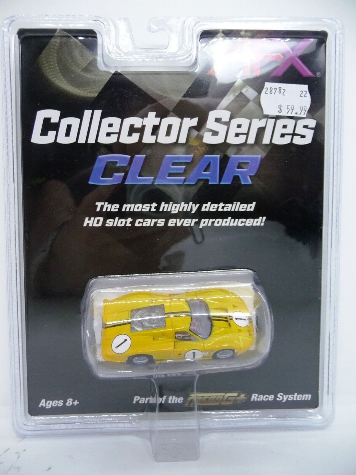 AFX Collector Series Clear 1:64 PN 22025 Ford GT40 Mk IV No 1 Sebring