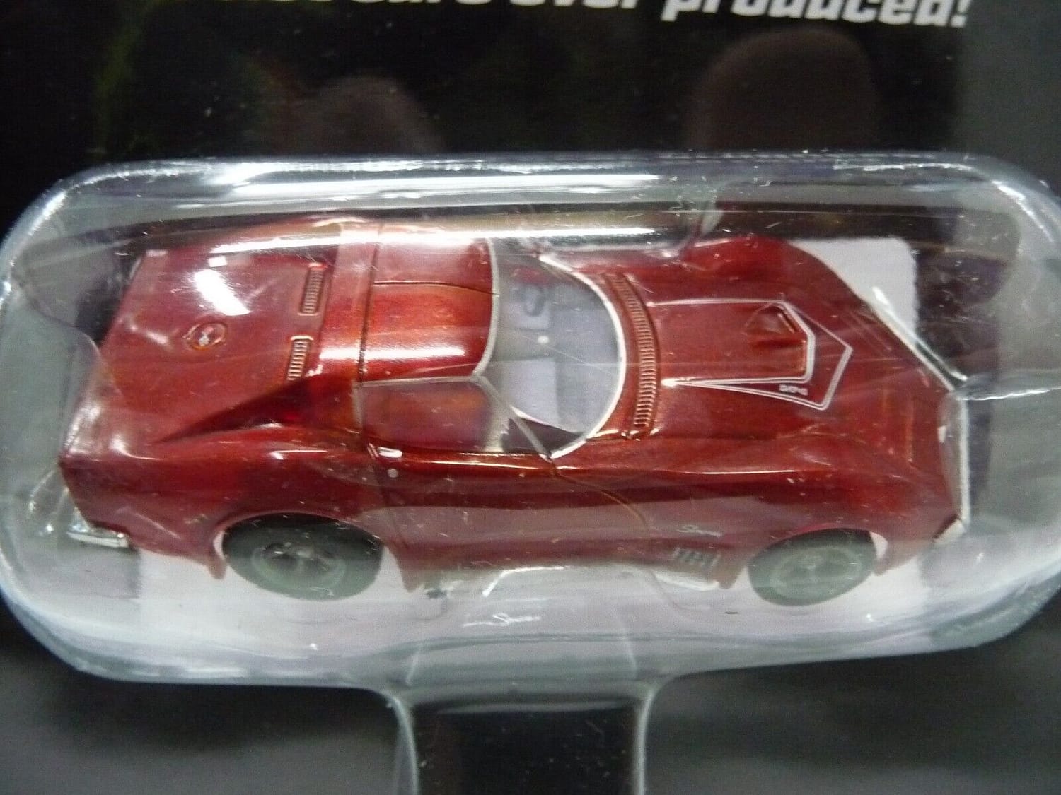 AFX Collector Series Clear 1:64 PN/22038 1970 Corvette LT1 Met Red - Image 3