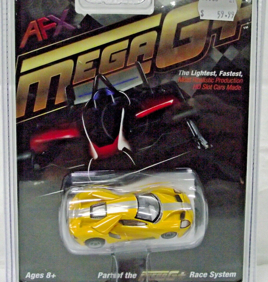 AFX Mega G+ 1:64 PN/22029 Ford GT Triple Yellow