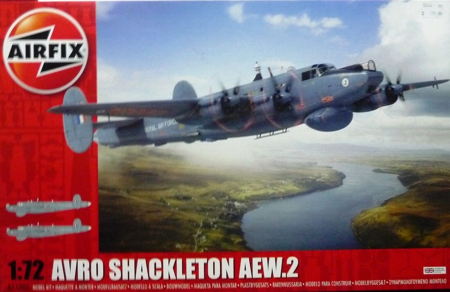 AIRFIX AVRO SHACKLETON AEW2 SCALE 1:72
