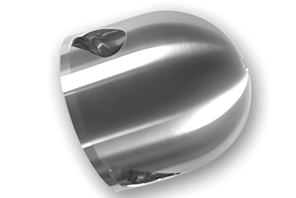 2-3/4' AT-6  4-BLADE TRU TURN  ALUMINIUM SPINNER TT2734B  4-BLADE