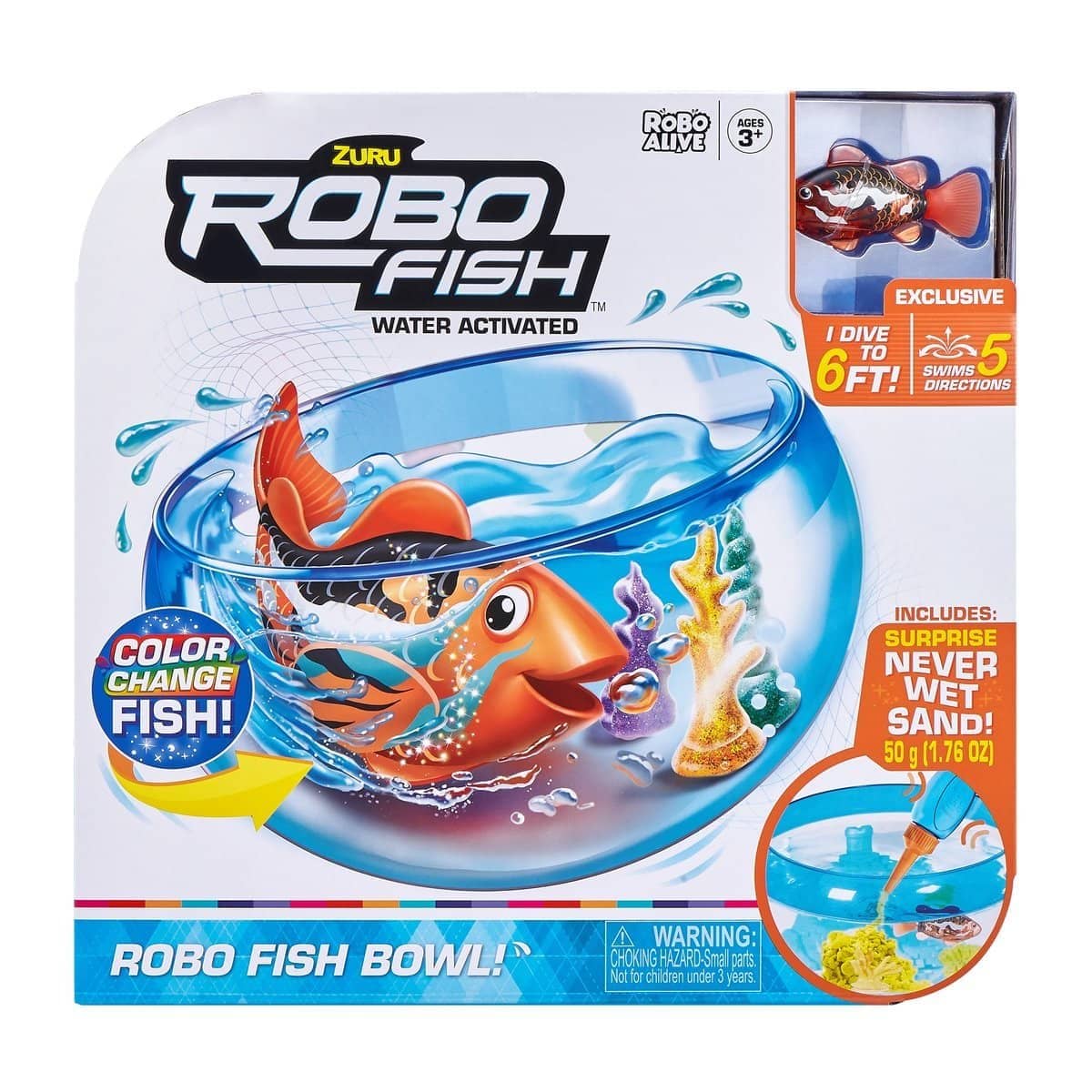 Zuru - Robo Fish Play Set Assorted Colors