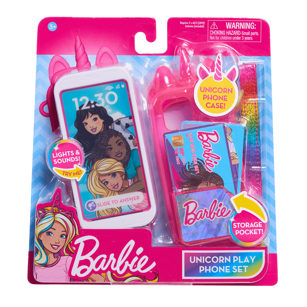 Barbie Unicorn Play Phone Set