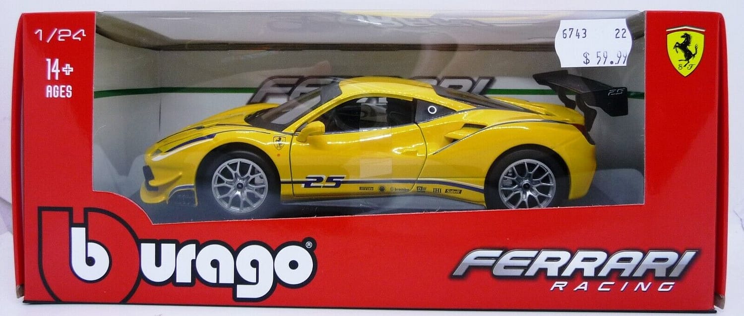 BBURAGO 26307 1:24 Ferrari 488 Challenge