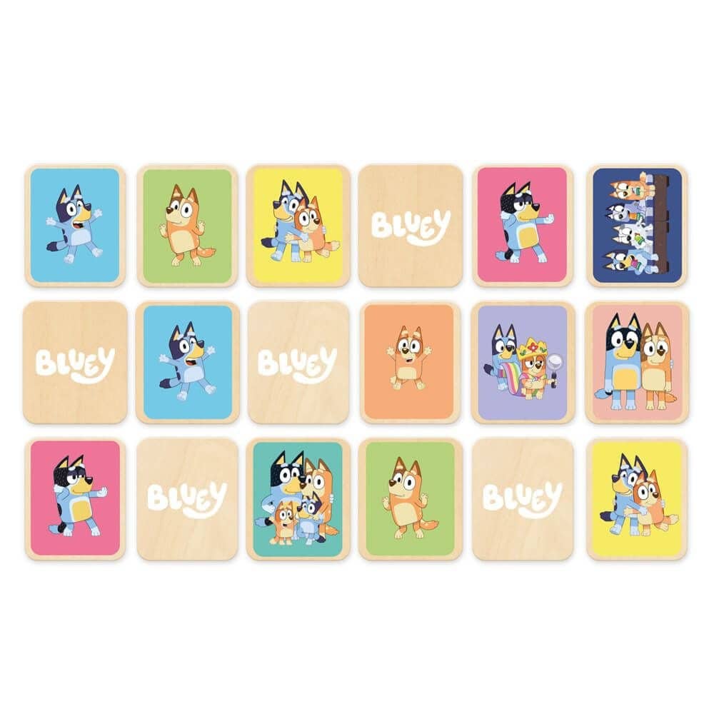 Bluey - Wooden Memory Game - Image 2