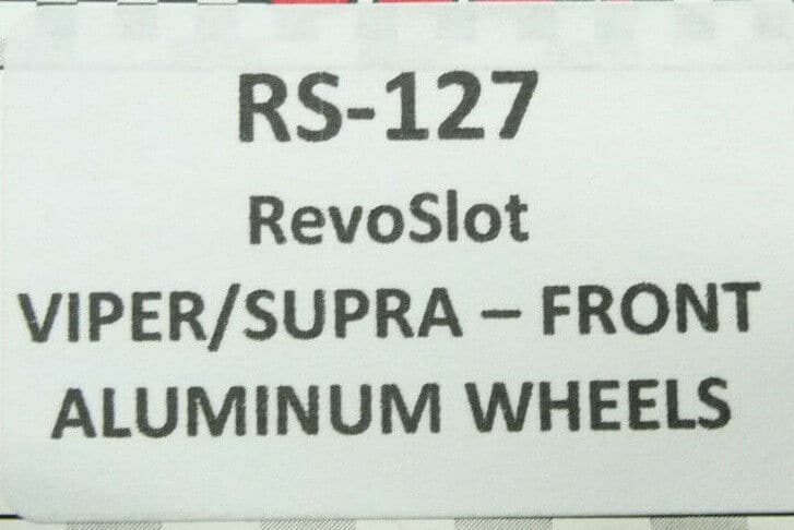 BRM SLOT RS-127 RevoSlot Viper/Supra - Front Aluminum Wheels - Image 3