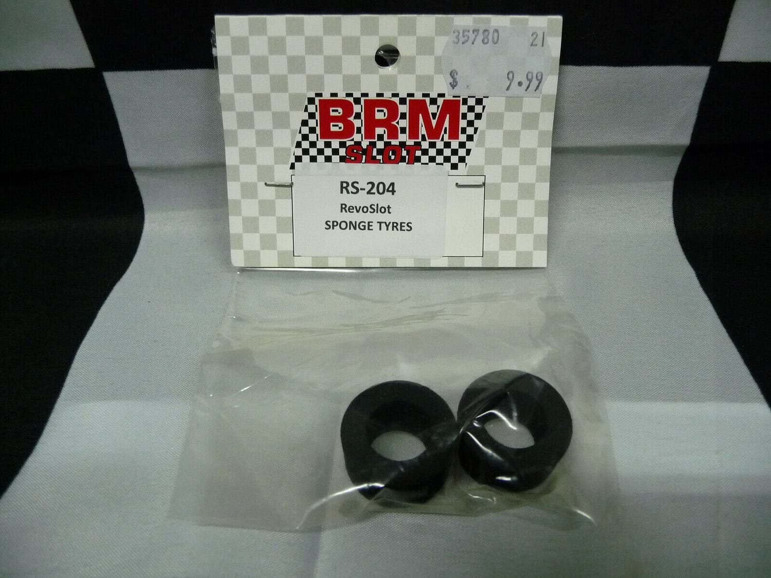 BRM SLOT RS-204 RevoSlot Sponge Tyres