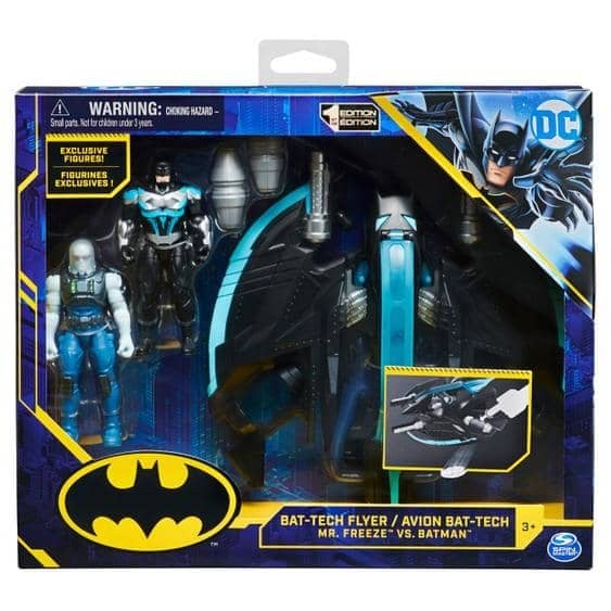 Dc Batman Bat-tech Flyer With 2 Figures