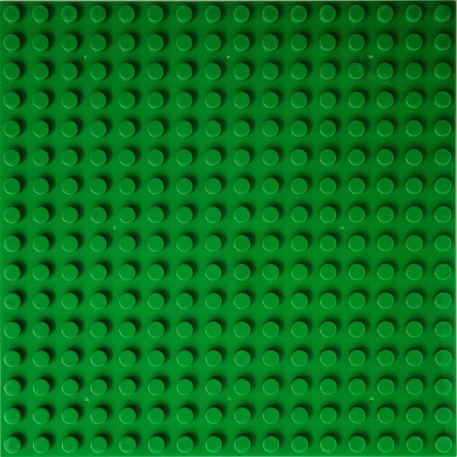BASEPLATE  16x16 Big Studs D/green Generic