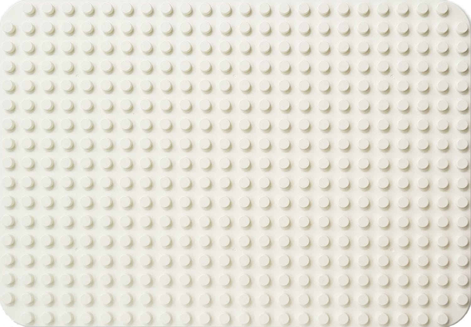 BASEPLATE 17x24 Big Studs White Generic