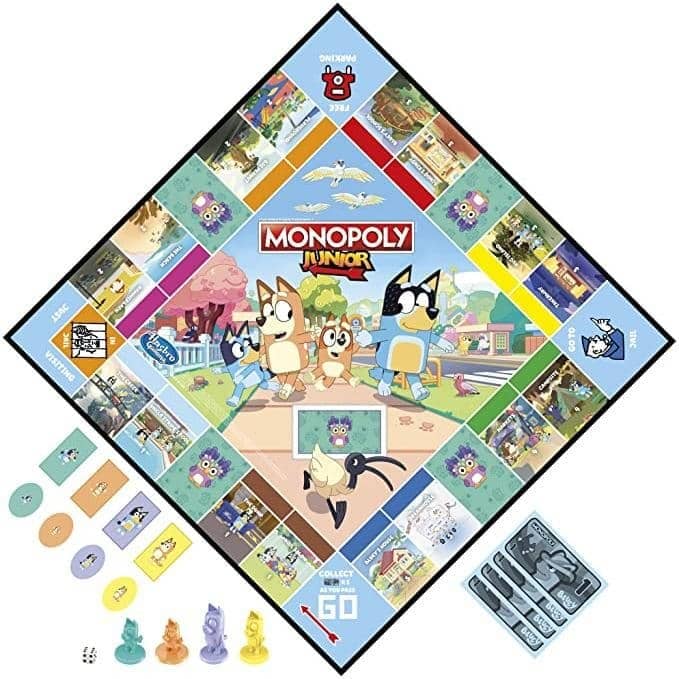 Hasbro Monopoly Junior Bluey Edition - Image 2
