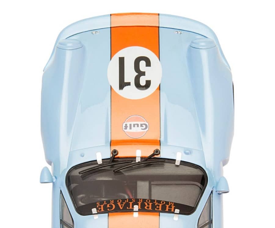 Scalextric C4304 Porsche 911 Carrera RSR 3 0 Gulf Edition slot car also suits Carrera - Image 10