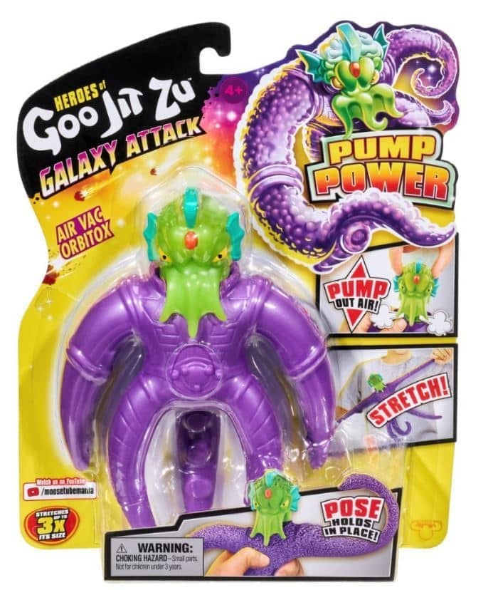 Heroes Of Goo Jit Zu - Galaxy Attack Air Vac Pack  Assorted
