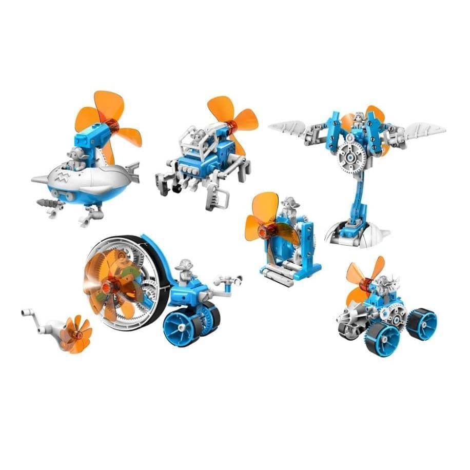 Johnco Wheely Windpower 6 In 1 Wind Powered Robot - Image 3